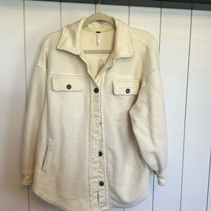 Free people ruby jacket. Pale yellow color. Worn once.